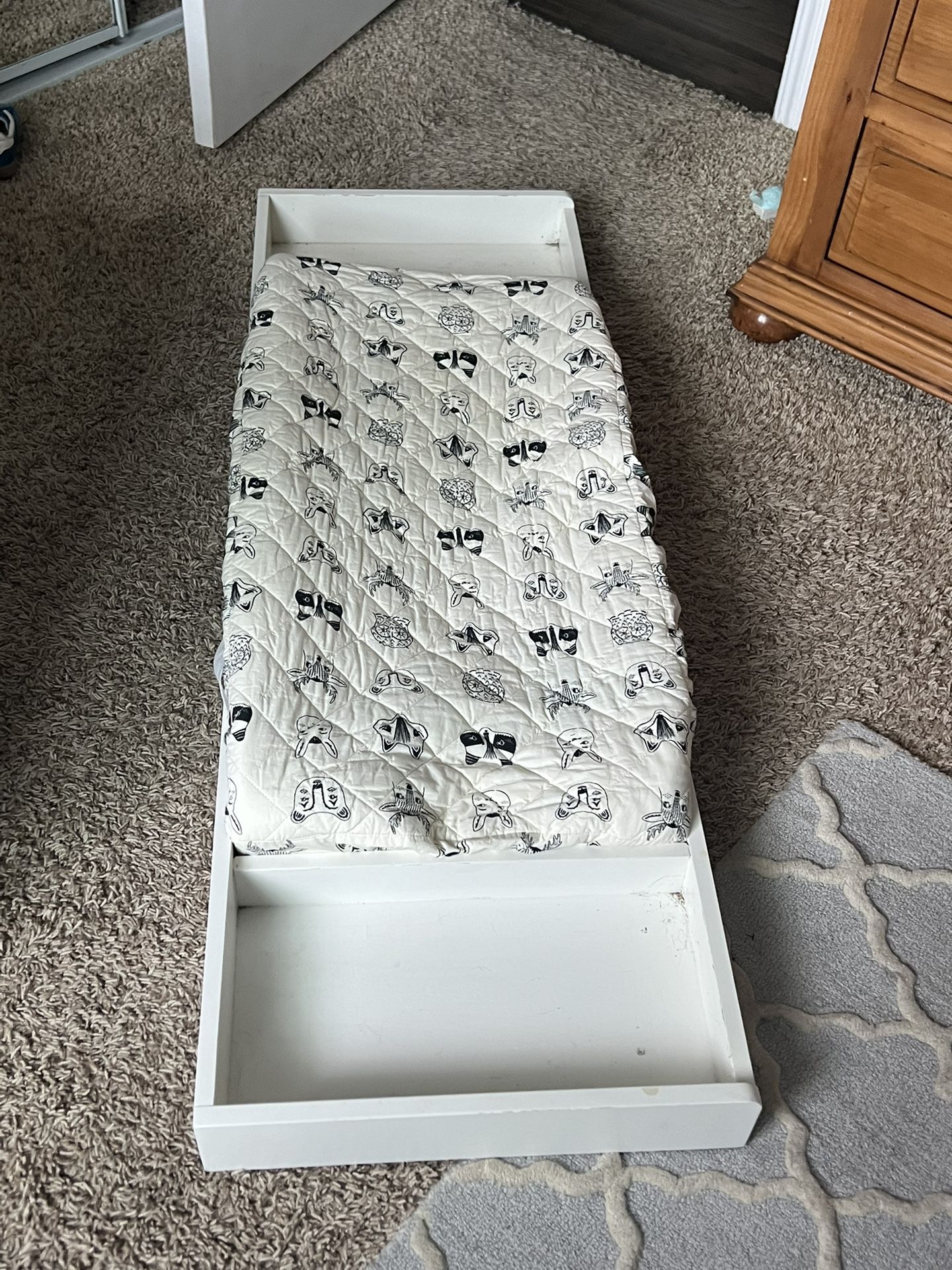Pottery Barn Extra Wide Changing table With Pad