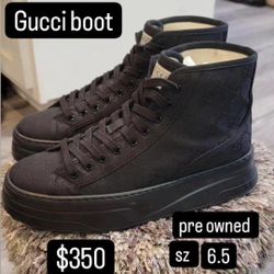 GUCCI BOOT SZ 6.5/8 WOMENS 