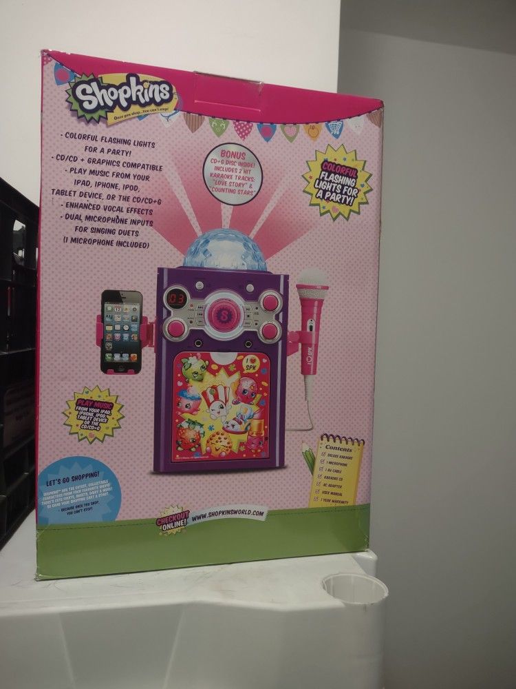 Shopkins Disco Ball Karaoke