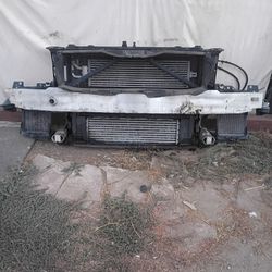 2013-2020 BMW F3X F30 F32 F33 335i 435i N55 OEM COMPLETE FRONT CORE SUPPORT RADIATOR COOLER FANS ASSEMBLY 