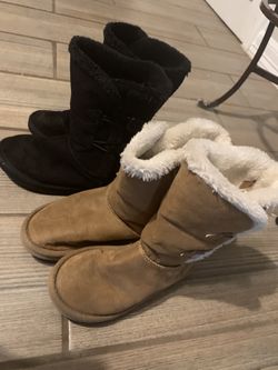 Girls boots size 13 both for $20