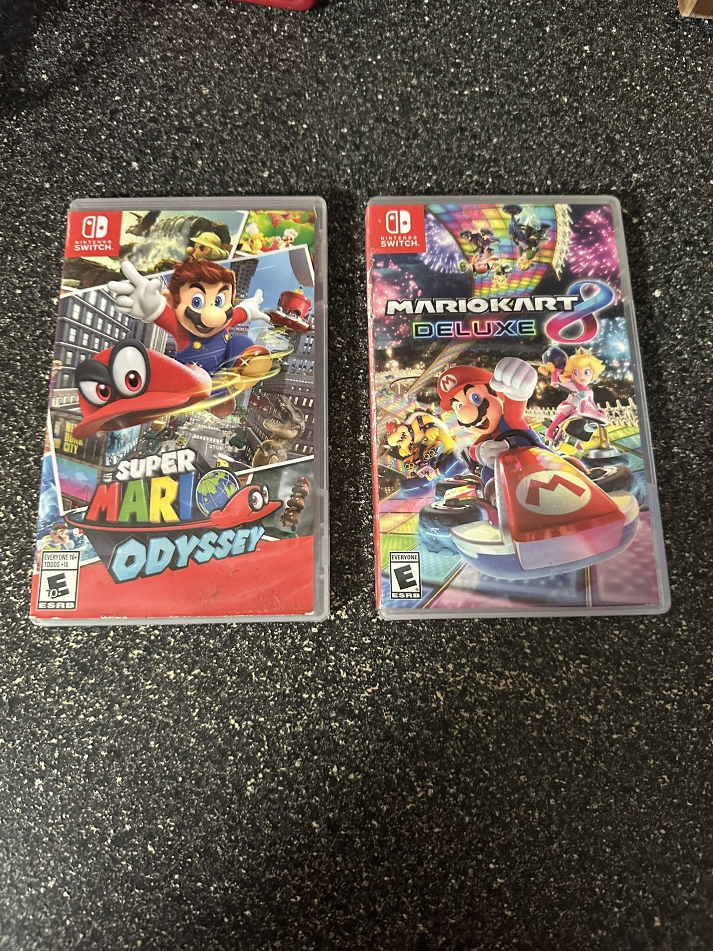 Nintendo Switch Mario Odyssey, Mario Kart 8 deluxe