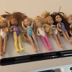 Barbie Tiny Lot Of 14  Dolls