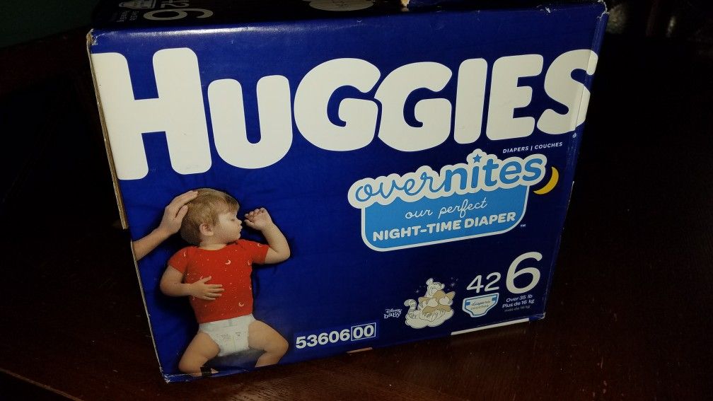 Huggies Overnites Size 6 