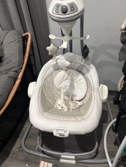 Graco DuetConnect LX Newborn Baby Swing & Portable Bouncer