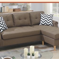 Brand New Sectional Reversible Red Or Brown Your Choice 