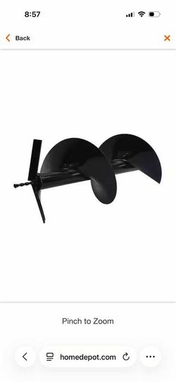 12 in. Post Hole Digger Earth Auger Bit 23 $45