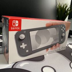 Nintendo Switch Lite | Gray + Accessories (read description)