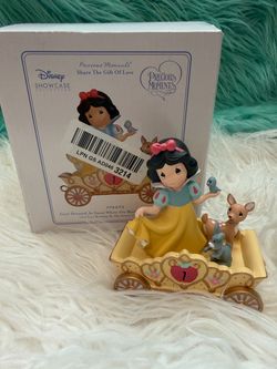 NIB Disney Precious Moments Snow White Figurine #1 Birthday Parade”
