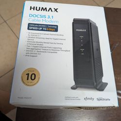Humax DOCSIS 3.1 Cable Modem Xfinity and spectrum