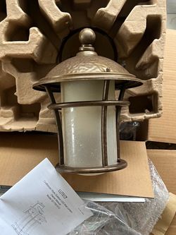 Outdoor wall lantern Outdoor felling fan