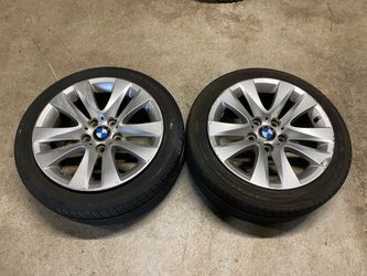 BMW 17 inch wheels with tires