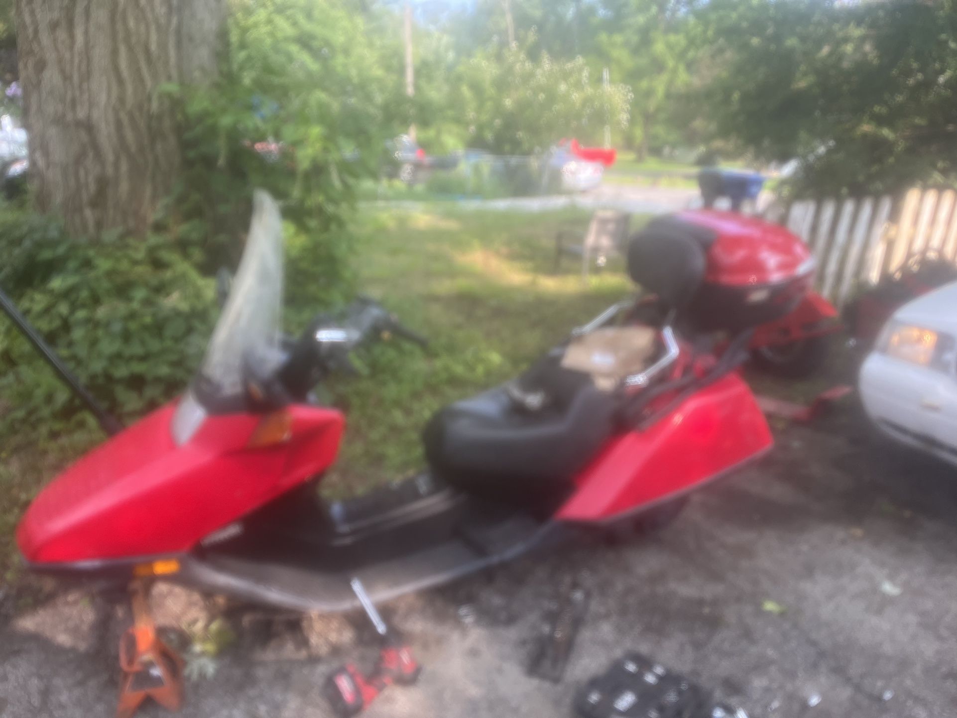 99 Honda Helix scooter