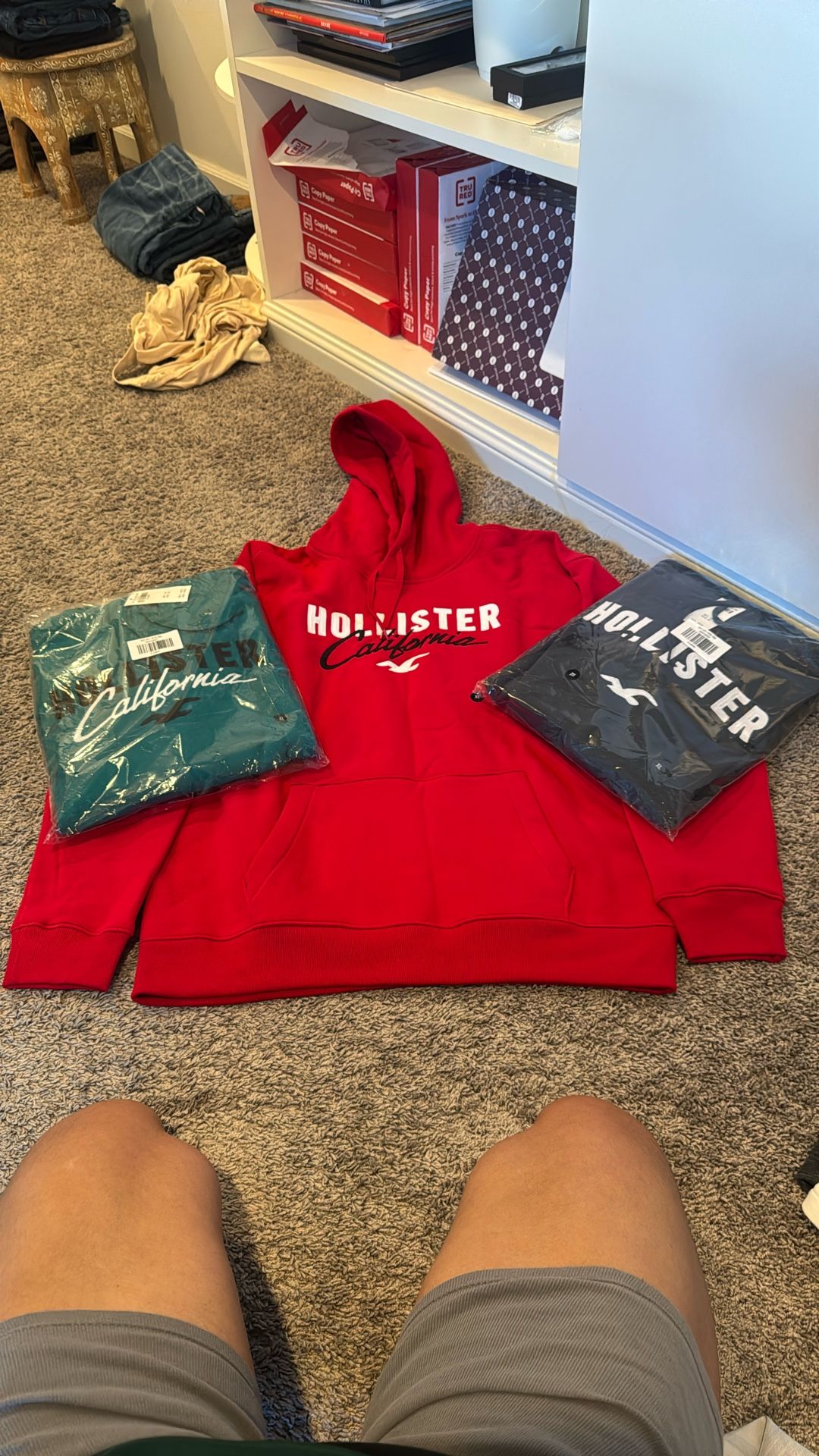 Hollister Hoodie, Men Extra Large