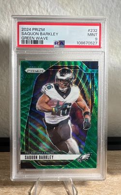 Saquon Barkley green wave prizm/color match