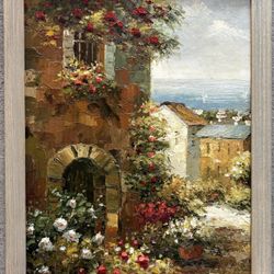 Mediterranean Escape Oil Painting 