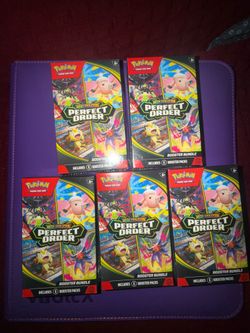 Pokemon Perfect Order Booster Bundle