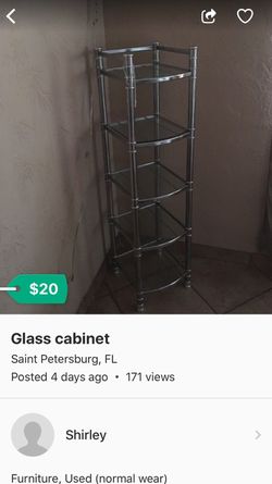 Glass cabinet