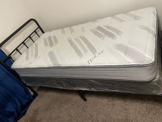 Twin Bed and Mattress
