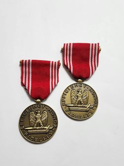U.S Army Good Conduct Bronze Medals / World War II Era Medal