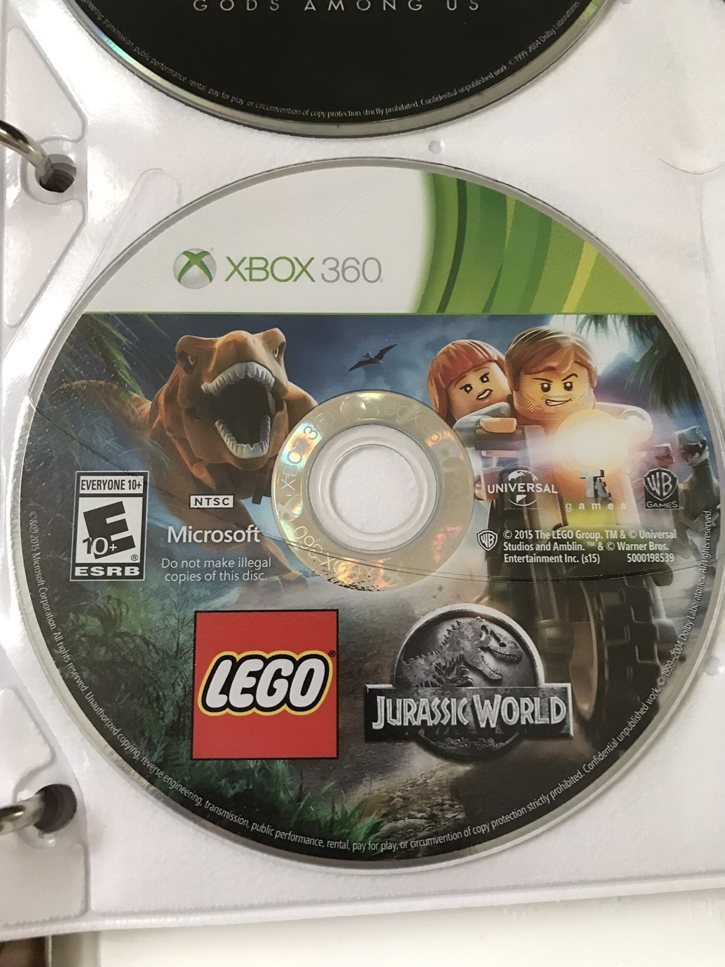 Lego Jurassic World Xbox 360