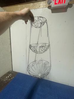 3-Tier Hanging Wire Fruit Basket