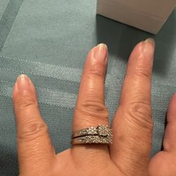 Wedding Ring Includes Engagement Ring Band