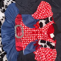 Girls Cowgirl Costume Dress