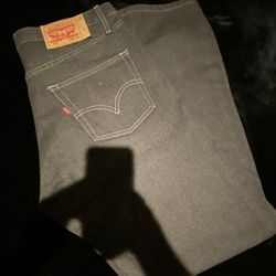 Dark gray levi jean’s