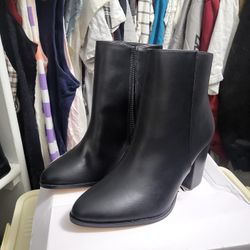 Black Ankle Booties 
