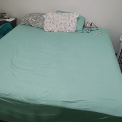 King Size Mattress And Stand