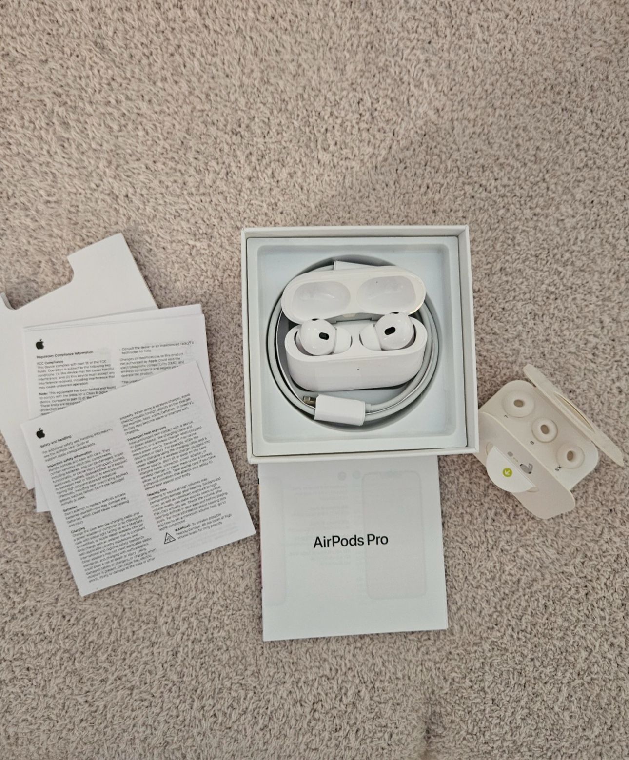 AirPod Pro 2nd Generation MagSafe Wireless Charging Case USB-C. And Apple care+