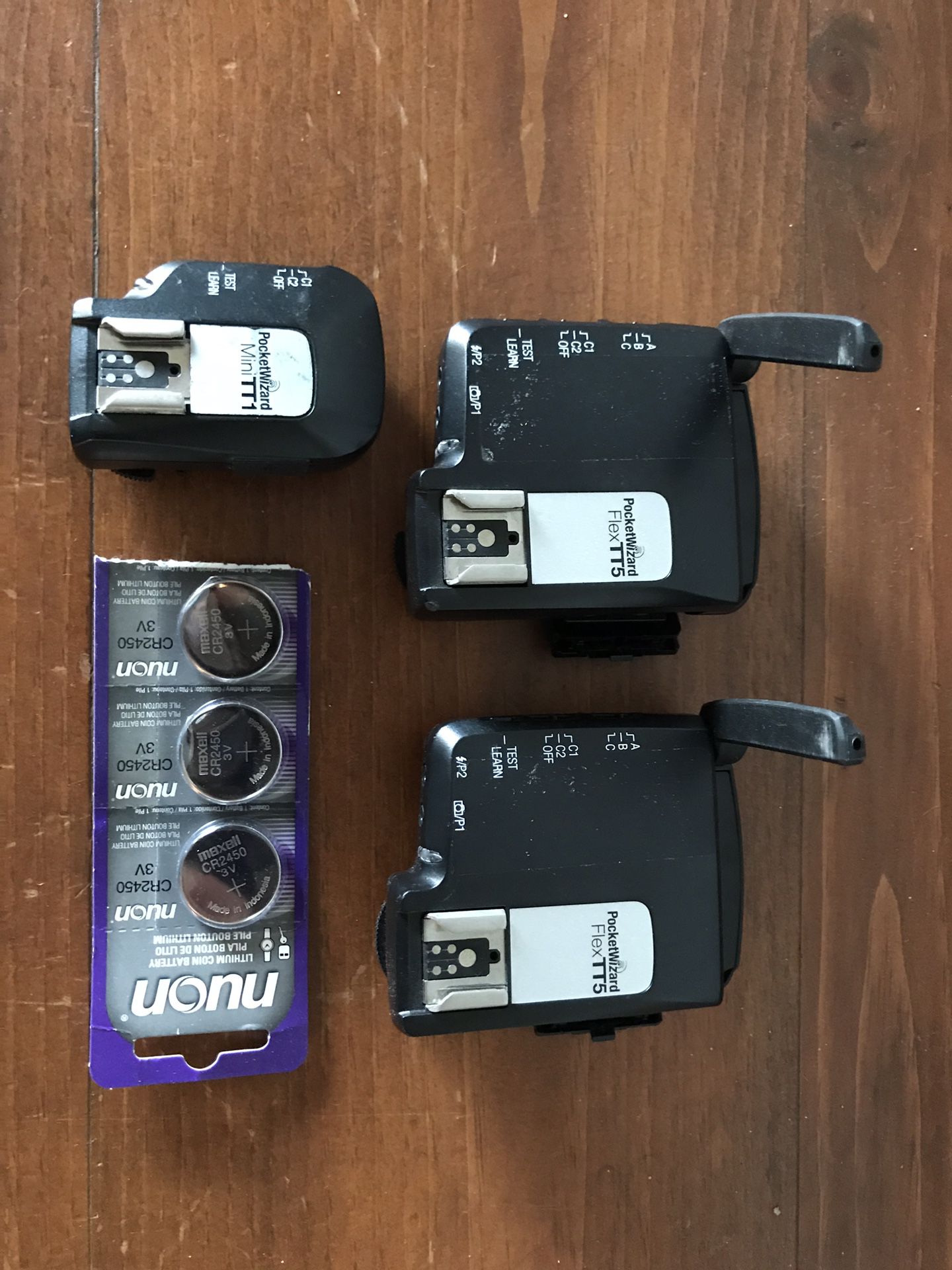 Pocket Wizard Remote flash triggers - Flex TT5 x2 & mini TT1