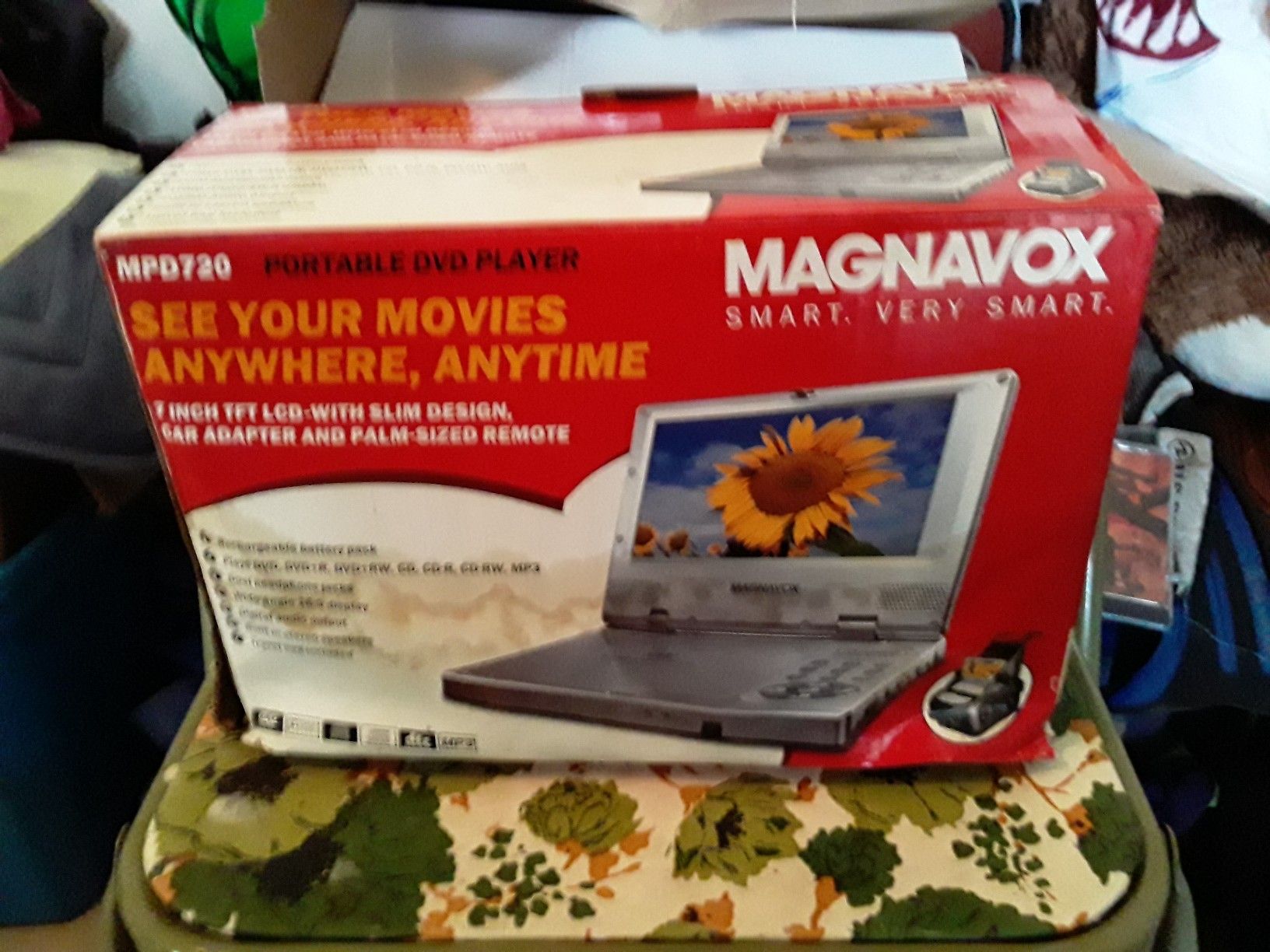 Magnavox portable DVD player