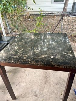 Wooden table  with  4 chairs