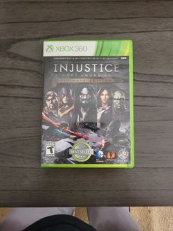 Injustice Gods Among Us Ultimate Edition Xbox 360