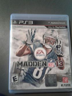 Ps3 madden 13