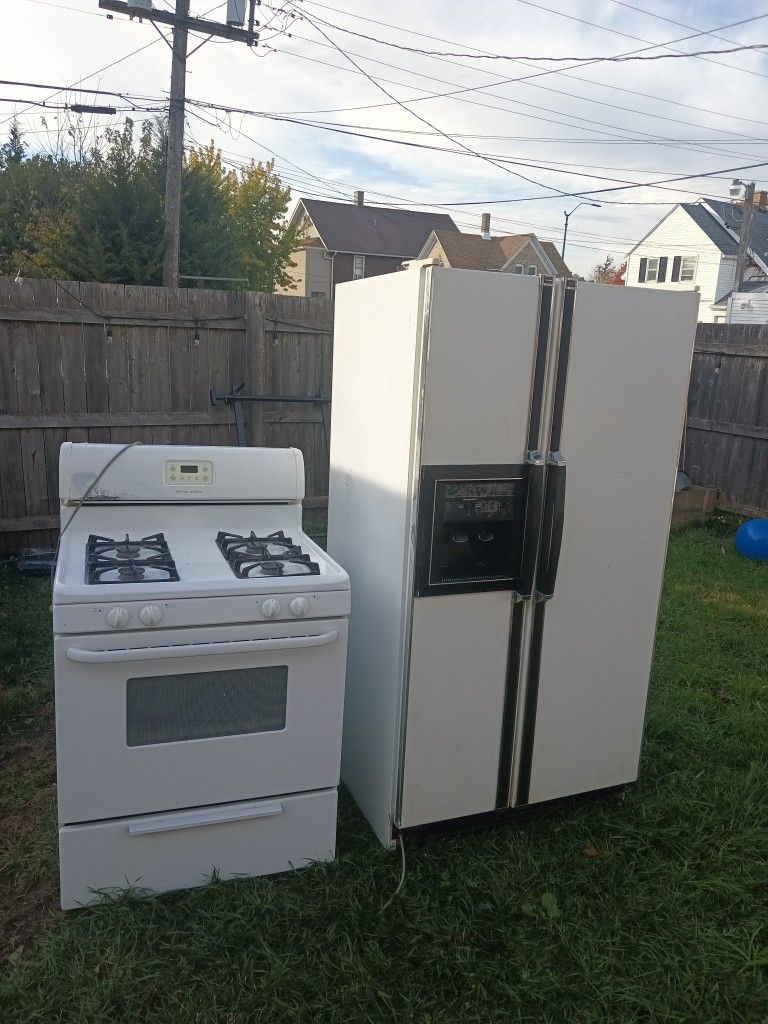 Refrigerator And Stove