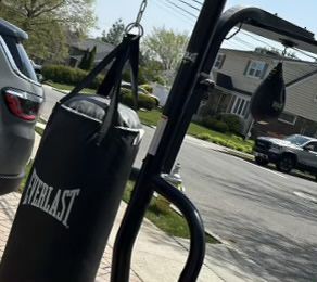 Everlast Heavy Bag With Speed Bag  Asking 220 