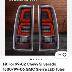 LED Taillights For Chevy Silverado Or GMC Sierra 