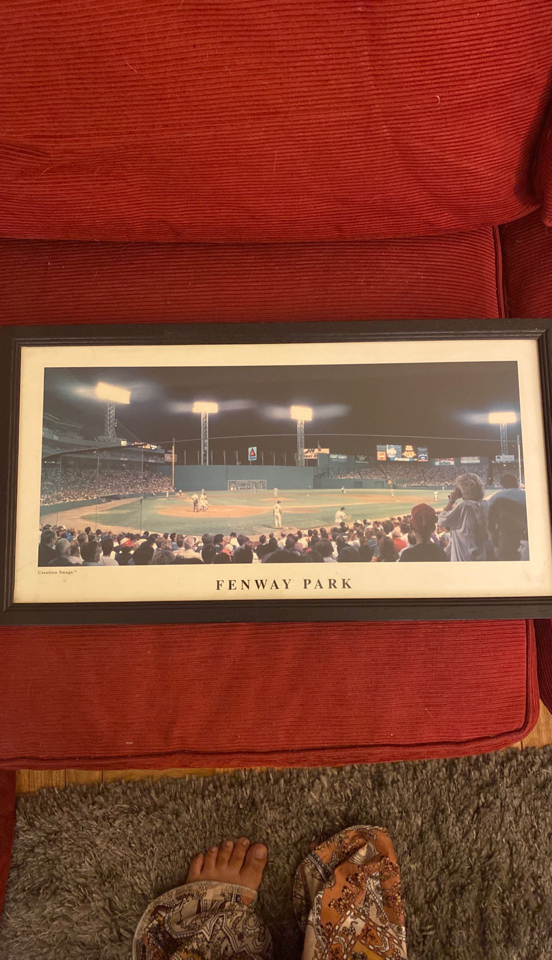 Fenway Park framed photo