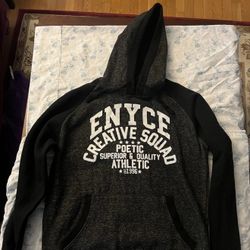Men Clothing VINTAGE ENYCE Fashion Y2k Hoodie Sweatshirt