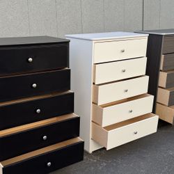 Brand New Dresser Five Drawer Chests 