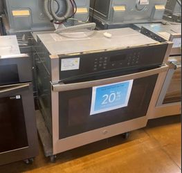Built in Single Wall oven GE Appliances 30 inch wide stainless steel