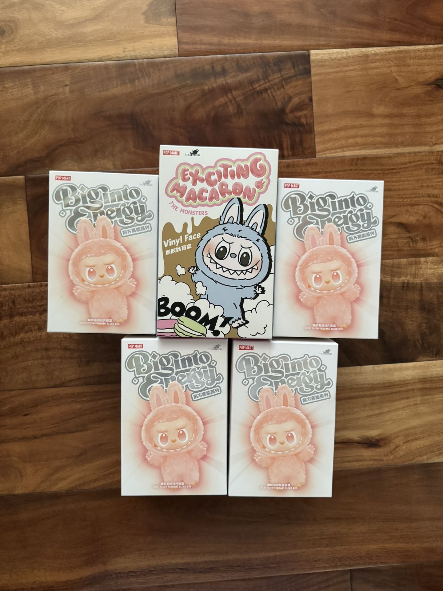 Labubu Big Into Energy and Macaron (Sealed)