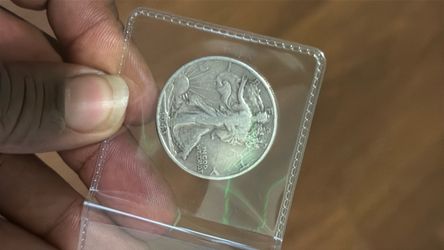 Genuine 1943 Walking Liberty Silver Half Dollar - Authentic WWII Era 90% Silver Coin