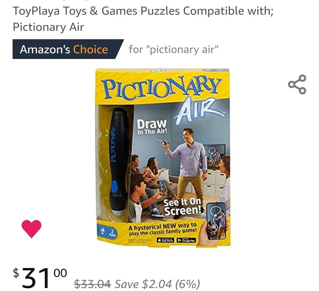 ToyPlaya Toys & Games Puzzles Compatible with; Pictionary Air