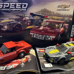 76903 LEGO Speed Champions Chevrolet Corvette C8.R Race Car and 1968 Chevrolet Corvette 