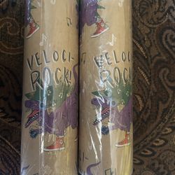 Dinosaur  Wrapping Paper- “Velocirock”