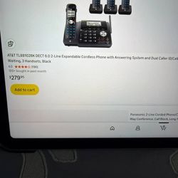 Phone System ATT. TL881-02BK